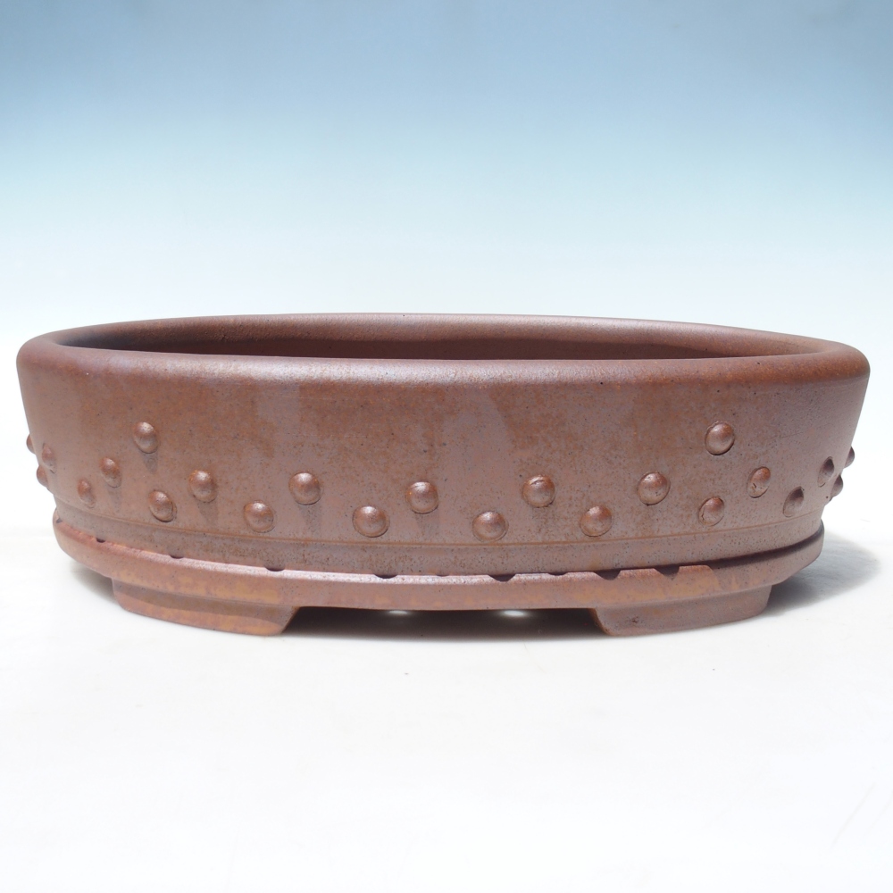 Bowl 43,5 x 34 x 12 cm brown - PERSONAL COLLECTION OR PALLET TRANSPORT ONLY