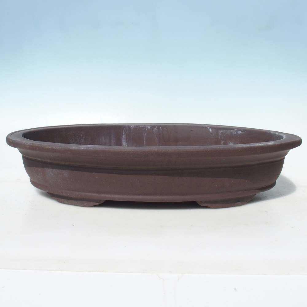 Bonsai bowl 59 x 37 x 12 cm - brown