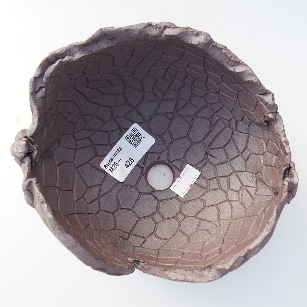 Ceramic Shell 15 x 14,5 x 10 cm , metallic colour