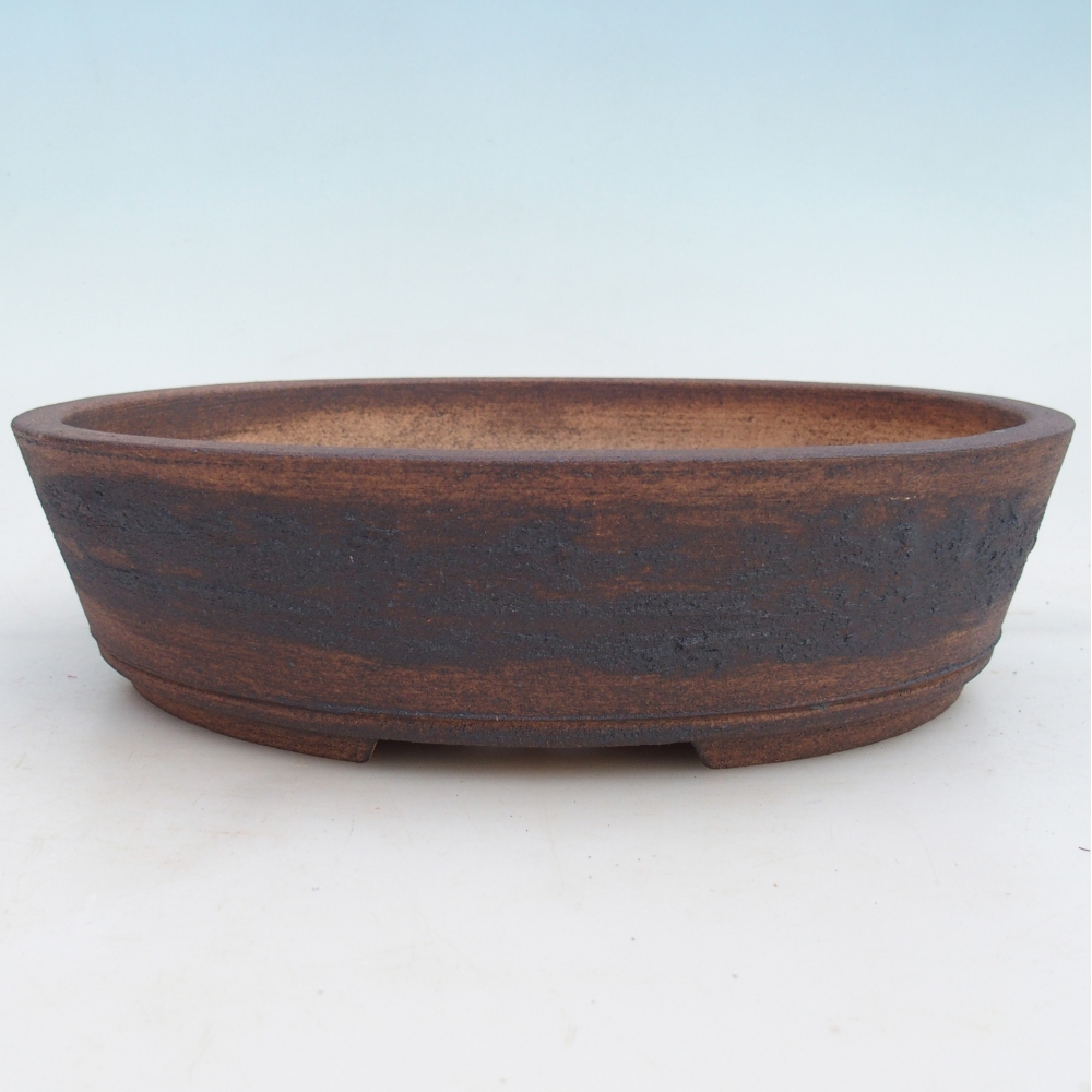 Bonsai bowl 28 x 21,5 x 8 cm , colour brown