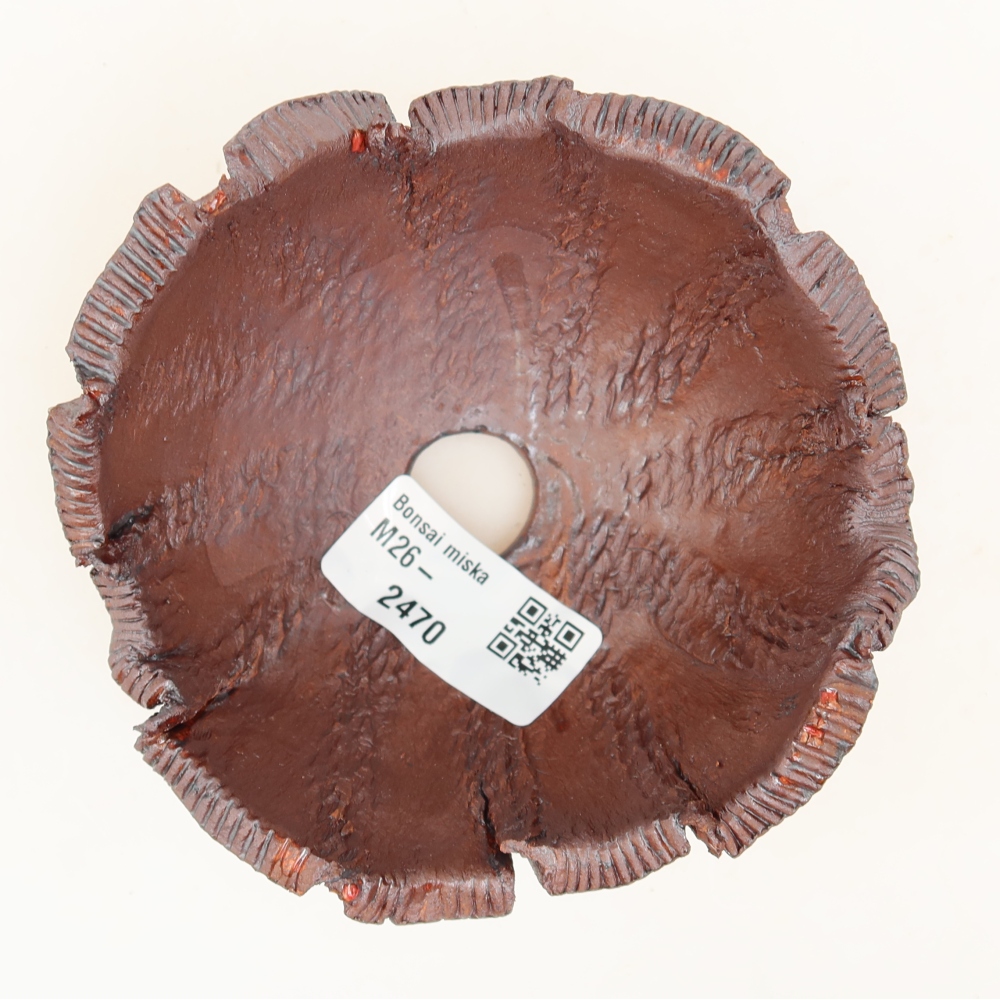 Ceramic Shell  10.5 x 10.5 x 6.5 cm, metallic color