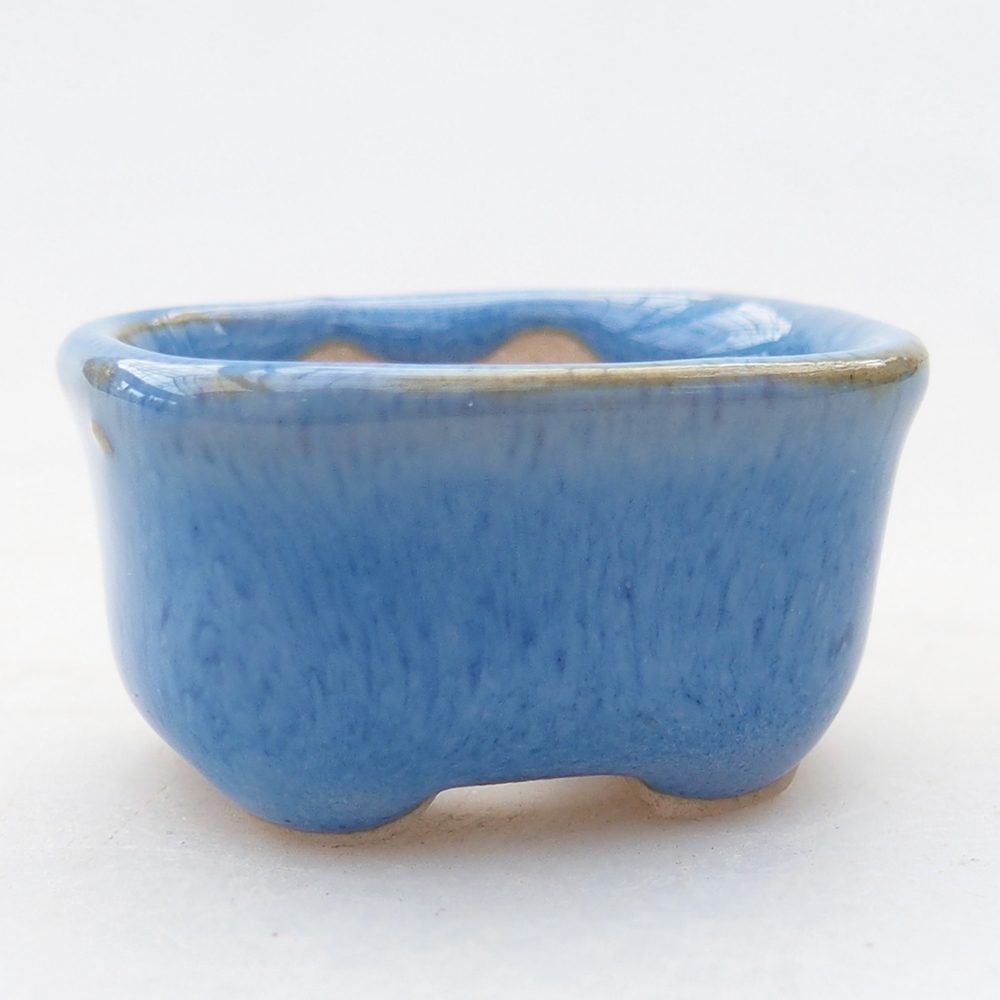 Mini bonsai bowl 3 x 2,5 x 1,5 cm, colour blue