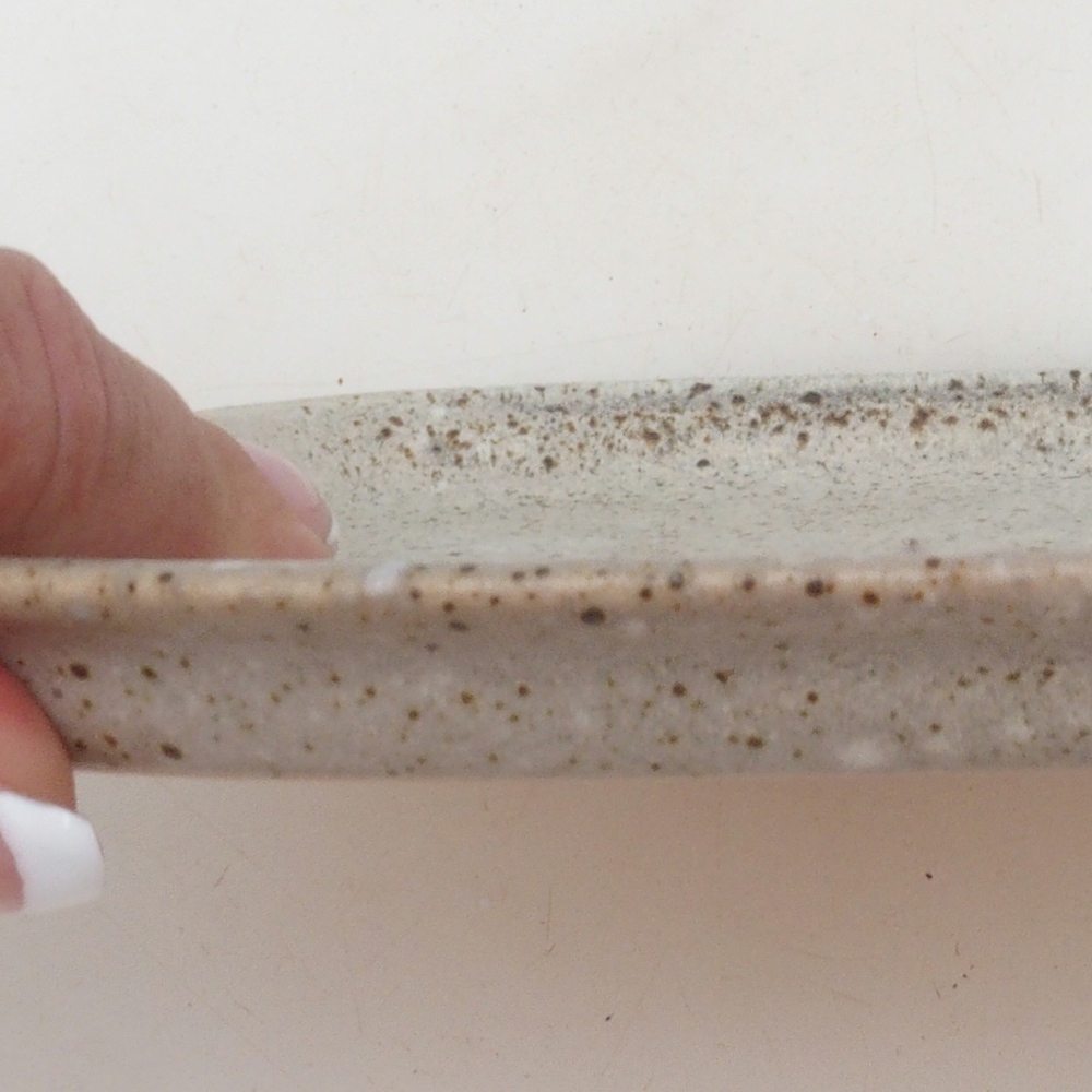 Ceramic bowl H02 - 17.5 x 12 x 1 cm - beige