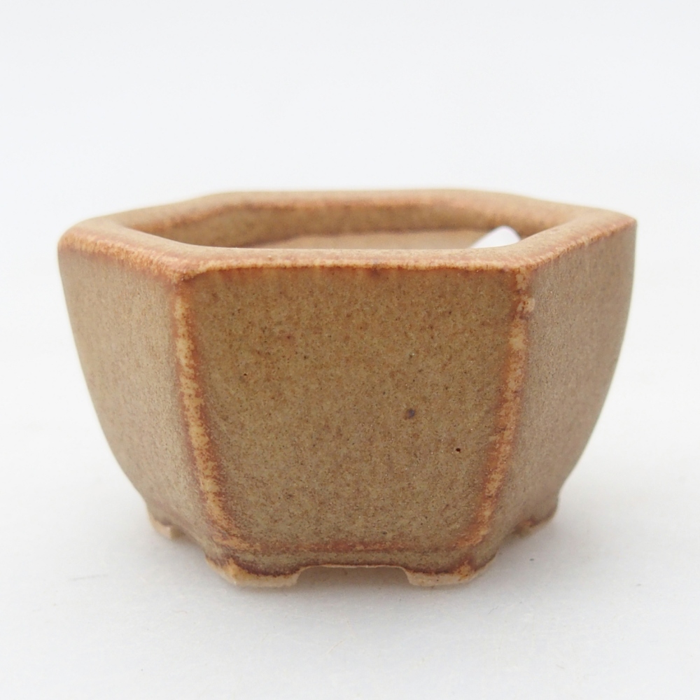 Mini bonsai bowl 4 x 3,5 x 2 cm, brown