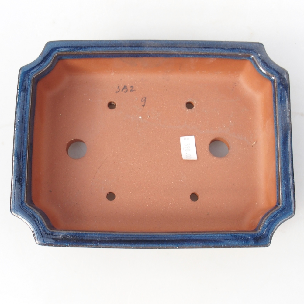 Bowl 21,5 x 26,5 x 4 cm colour blue