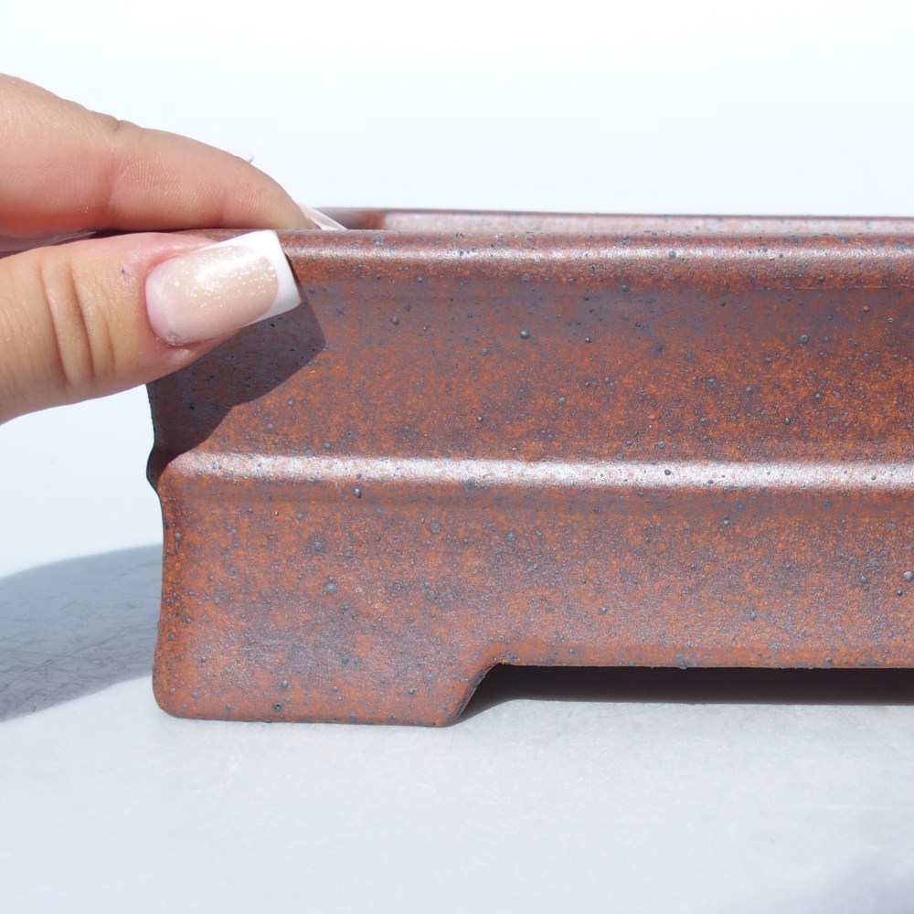 Bowl 21 x 16 x 7 cm brown