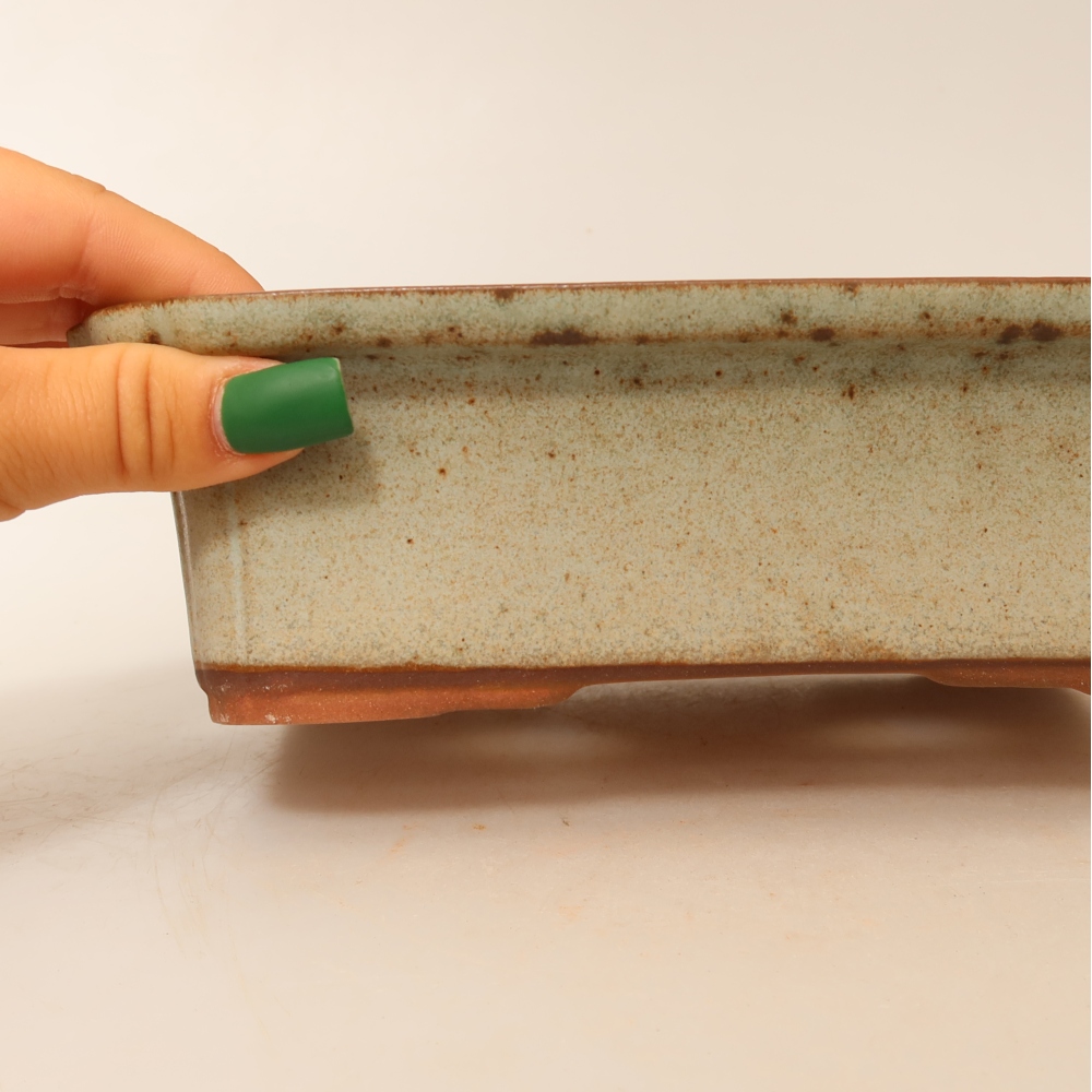 Ceramic Bowl, 20 x 15.5 x 5.5 cm, beige