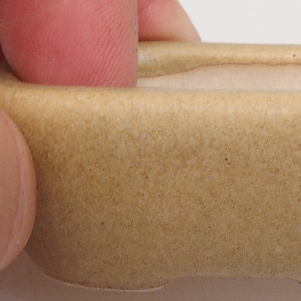 Mini bonsai bowl 5,5 x 4 x 2 cm, color brown