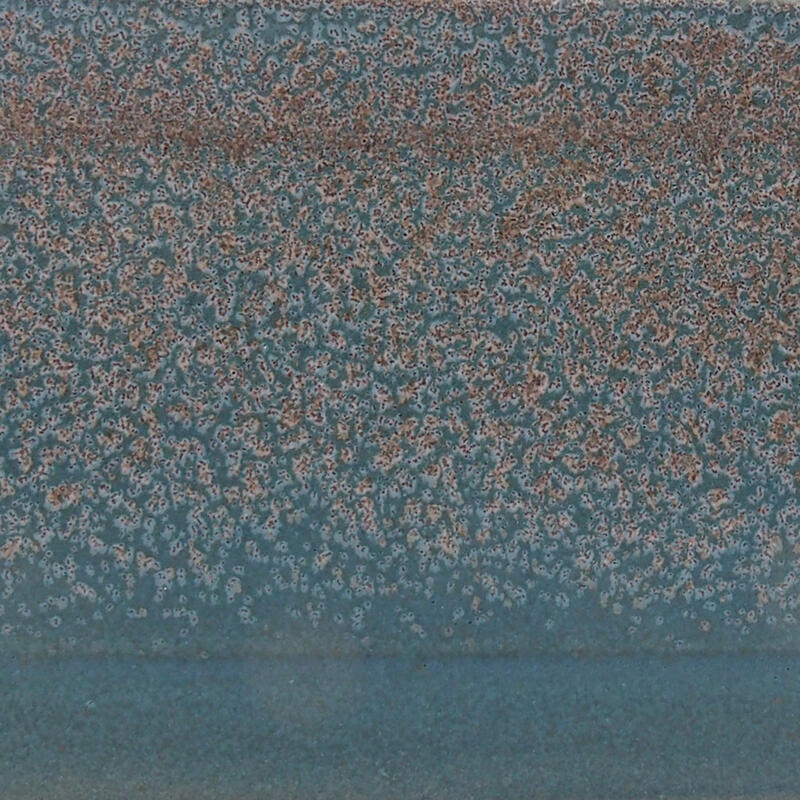 Ceramic bonsai bowl 13.5 x 10.5 x 5 cm, color blue