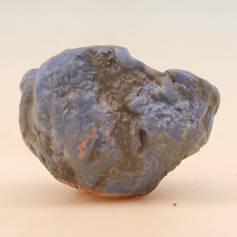 Ceramic shell 6 x 6 x 9 cm, color blue
