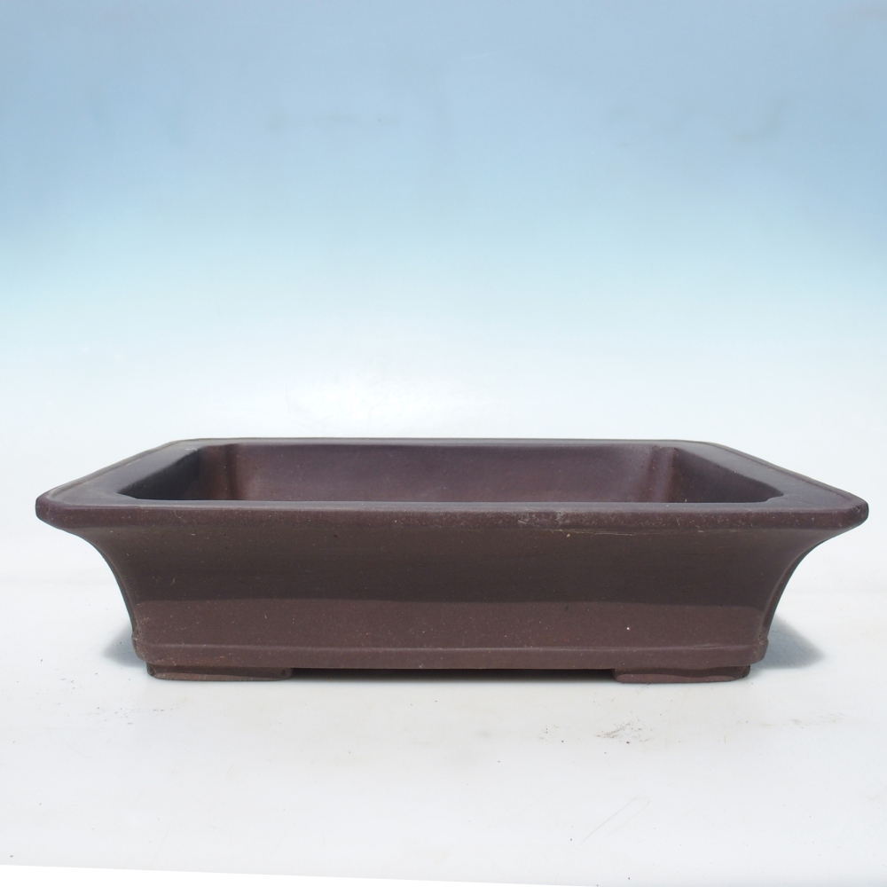 Bonsai bowl 42 x 33 x 10 cm - brown