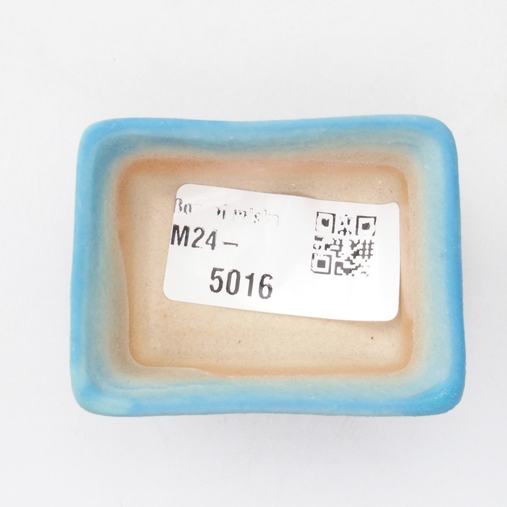 Mini bonsai bowl 5,5 x 4 x 2,5  cm, color blue