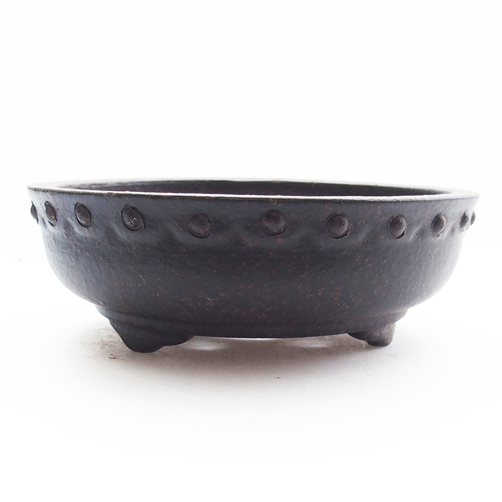 Bowl 11,5 x 11,5 x 4 cm brown ochre