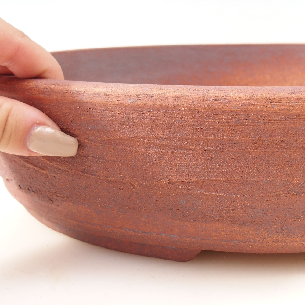 Bonsai bowl 32 x 24,5 x 7 cm , metal colour