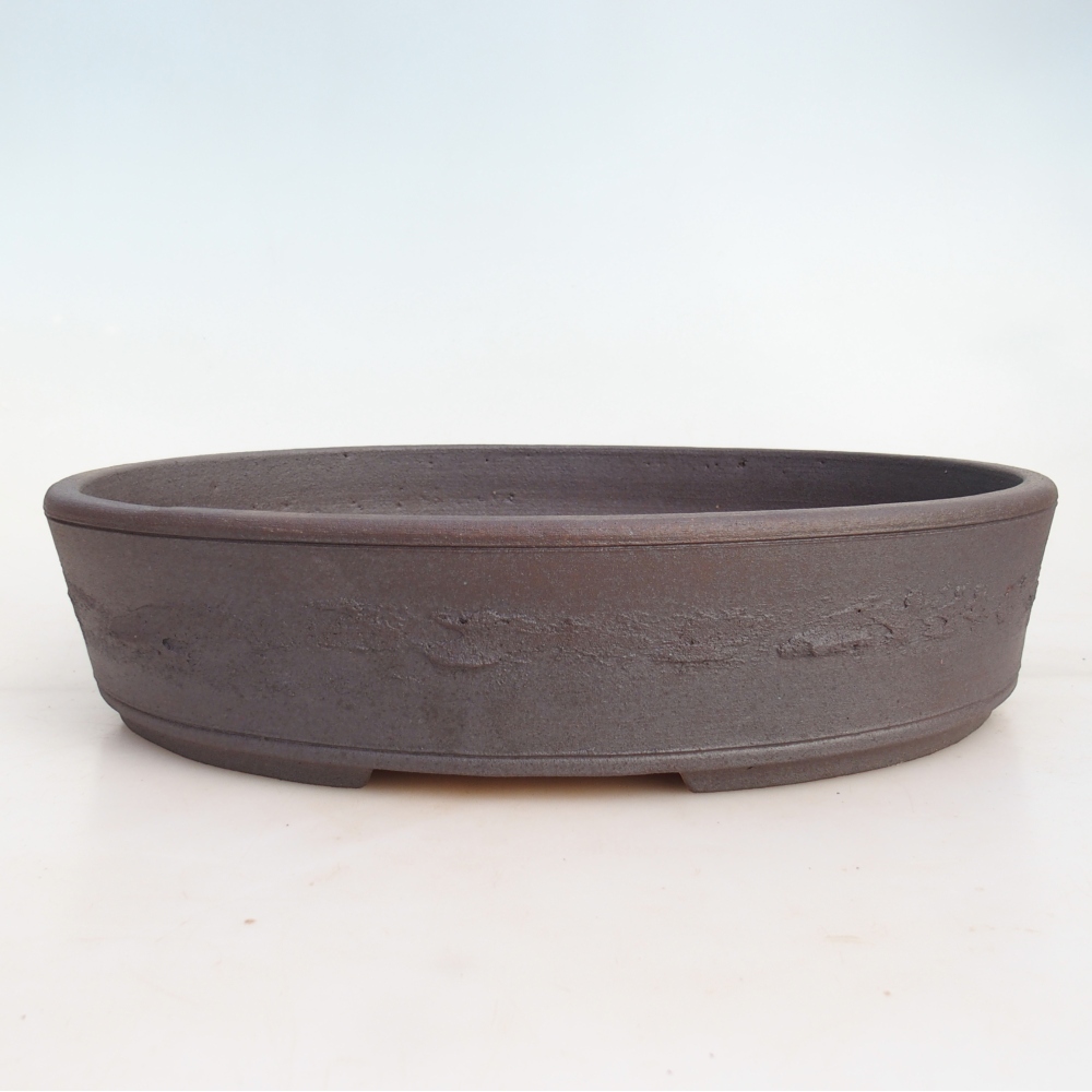 Bonsai bowl 38,5 x 30,5 x 9 cm , colour brown