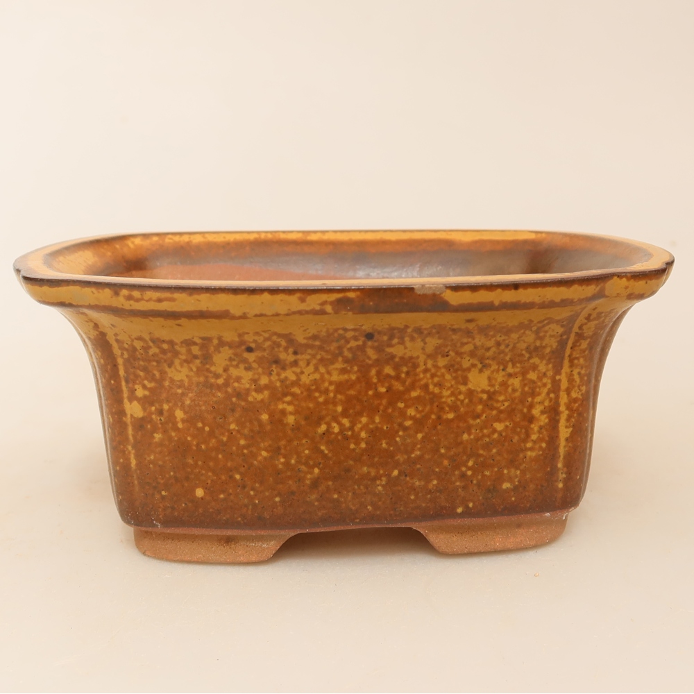 Ceramic Bowl  13 x 10.5 x 5.5 cm, yellow