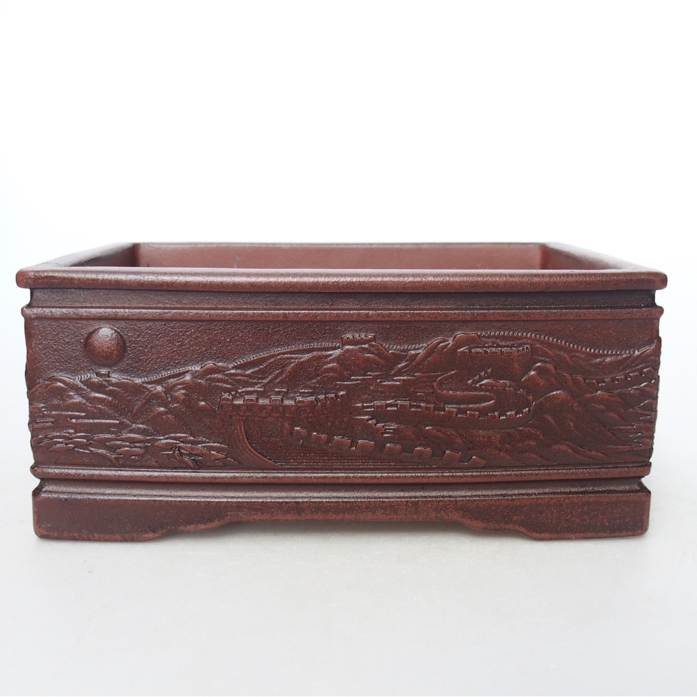Bowl 15,5 x 11,5 x 6,5 cm brown