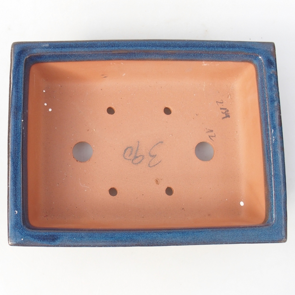 Bowl 21,5 x 26,5 x 4 cm colour blue