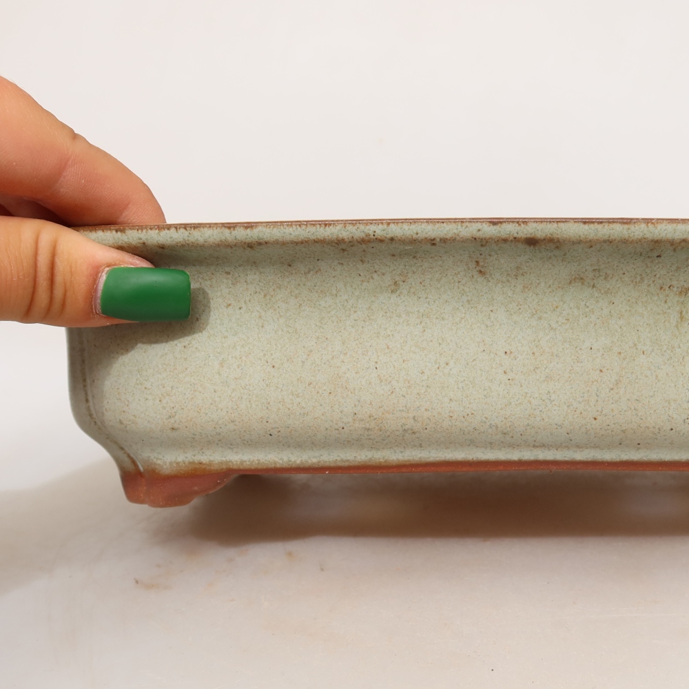Ceramic Bowl, 24 x 17 x 6 cm, beige