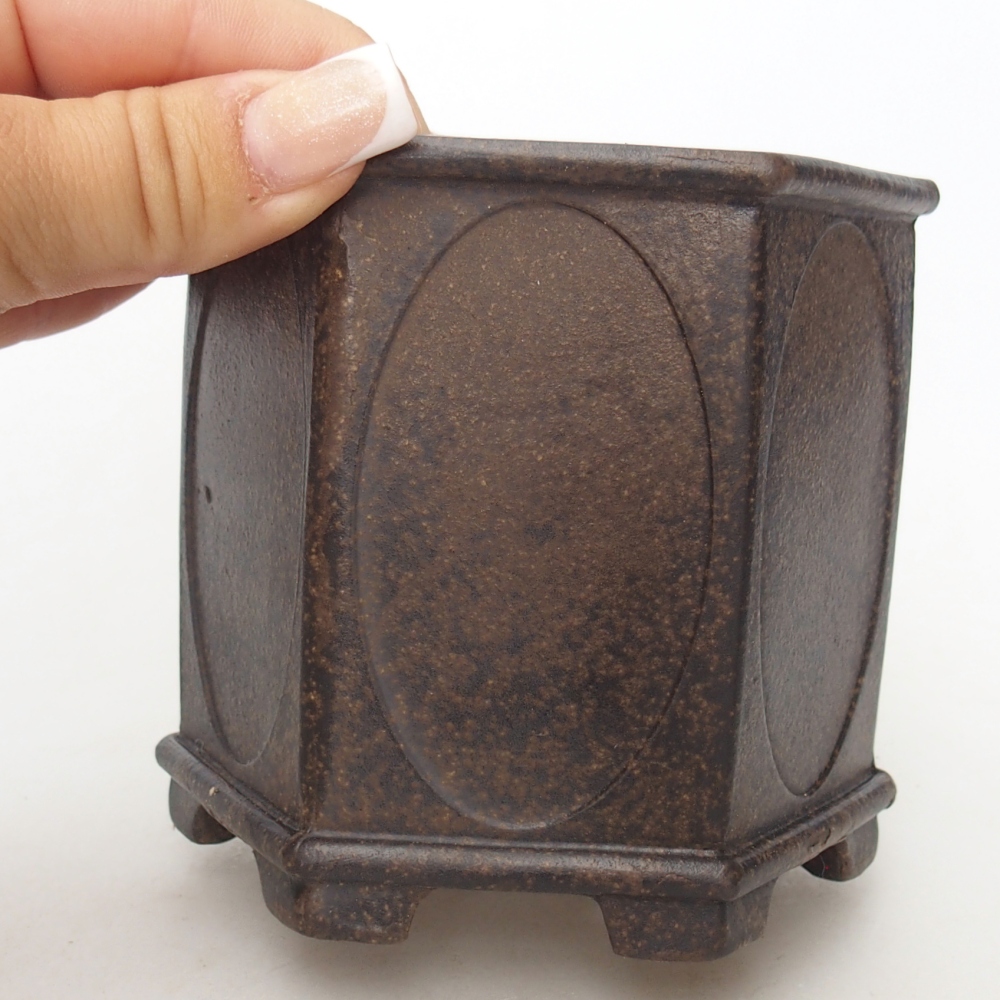 Bowl 10 x 9 x 9,5 cm brown ochre