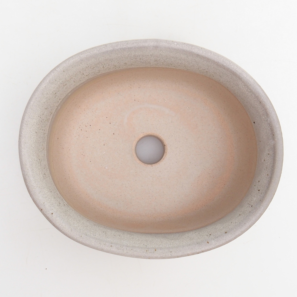 Bonsai bowl H30 - 12 x 10,5 x 5,5 cm. - beige