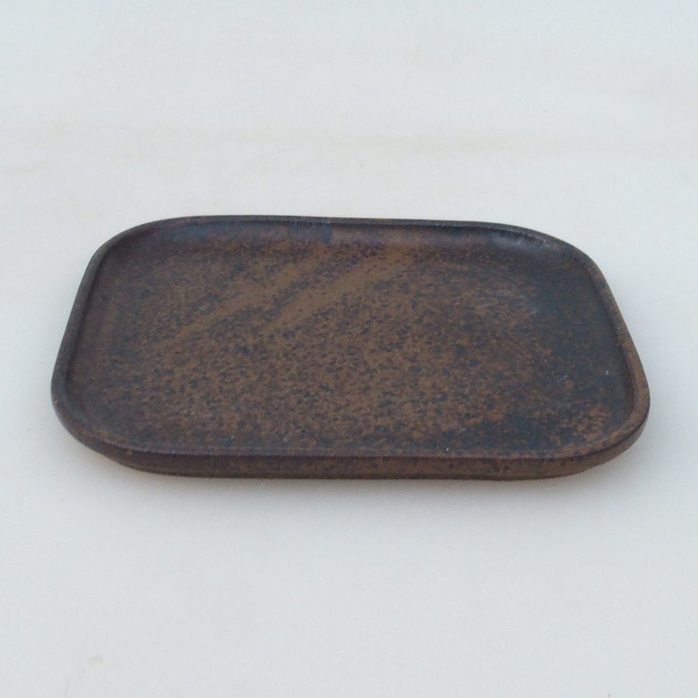 Ceramic bowl H37 -14.5 x 13 x 1 cm - brown