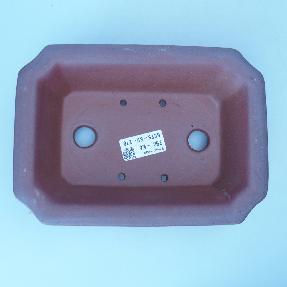 Bowl 21 x 15 x 5,5 cm brown