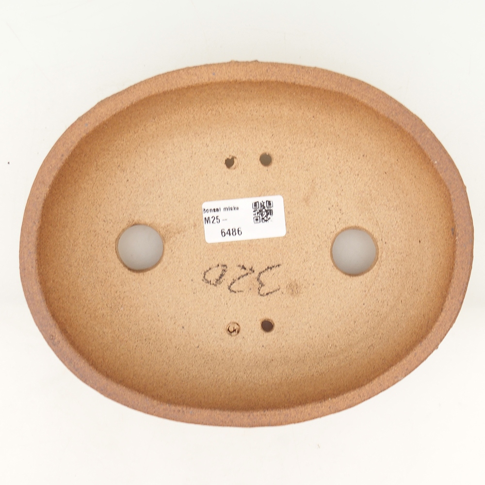 Bonsai bowl 20 x 16 x 5,5 cm , colour brown