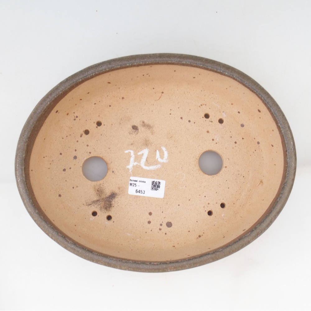 Bonsai bowl 28,5 x 22 x 7 cm , colour brown