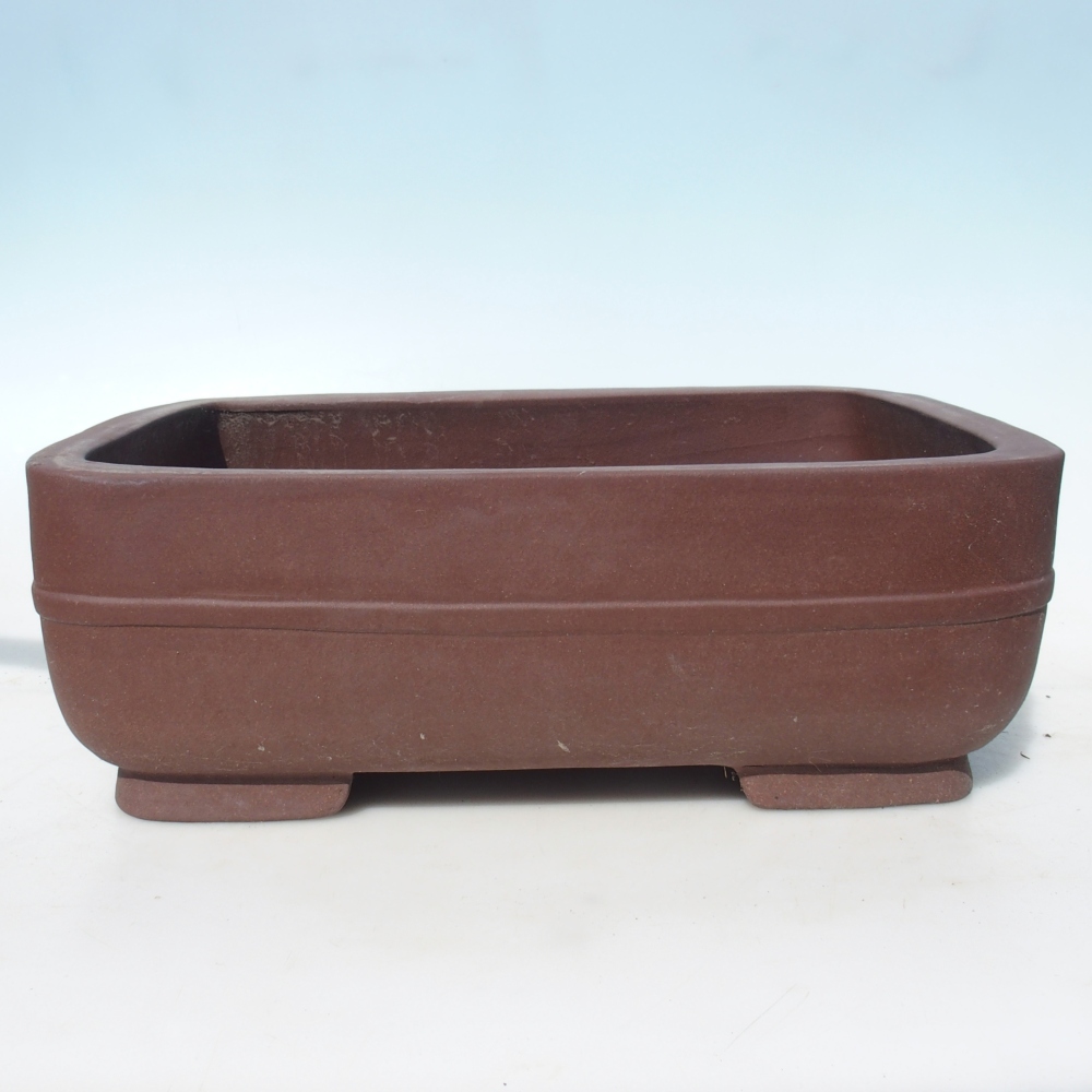 Bonsai bowl 45 x 33 x 15,5 cm - brown