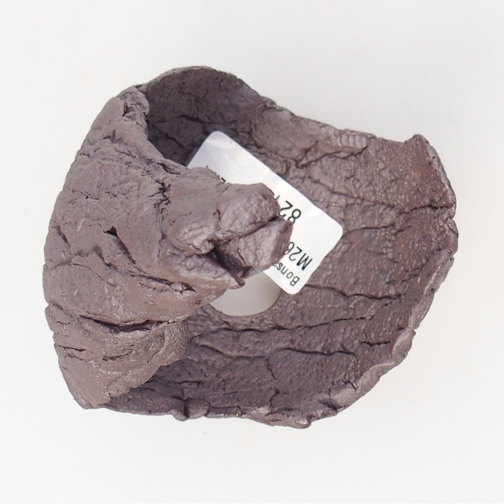 Ceramic Shell 8 x 7,5 x 12 cm , metallic colour