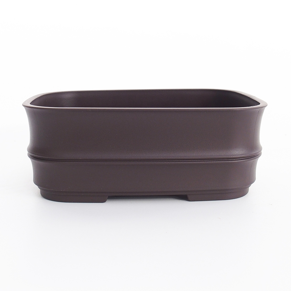 Plastic bowl MP-23 - 21 x 15 x 8 cm brown