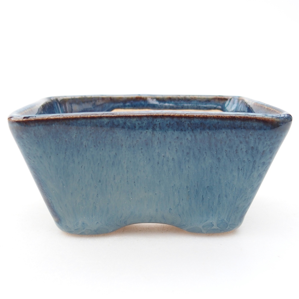 Mini bonsai bowl 7 x 5,5 x 3,5 cm, colour blue