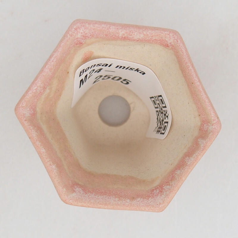 Mini bonsai bowl 4.5 x 4 x 3.5 cm, color pink