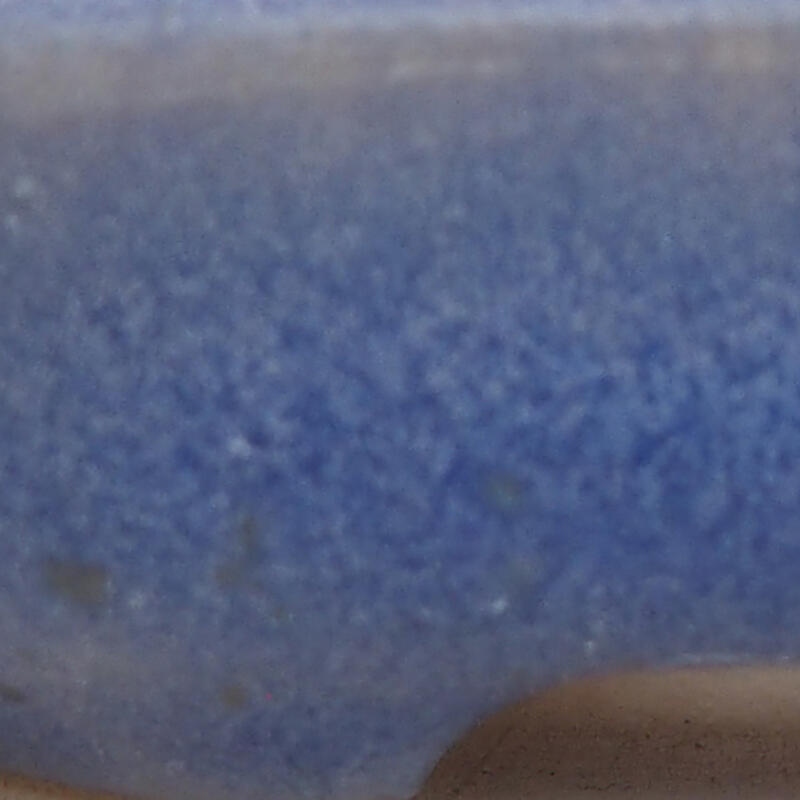 Mini bonsai bowl 5.5 x 4.5 x 1.5 cm, color blue