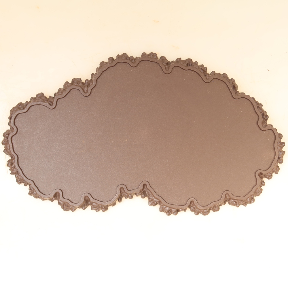 Plastic bonsai stand, 43 x 25 x 1.5 cm, brown