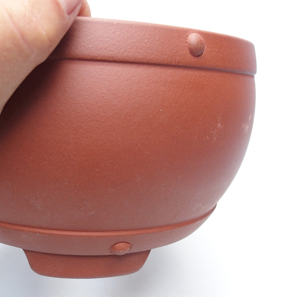 Bowl 19 x 19 x 11,5 cm brick colour