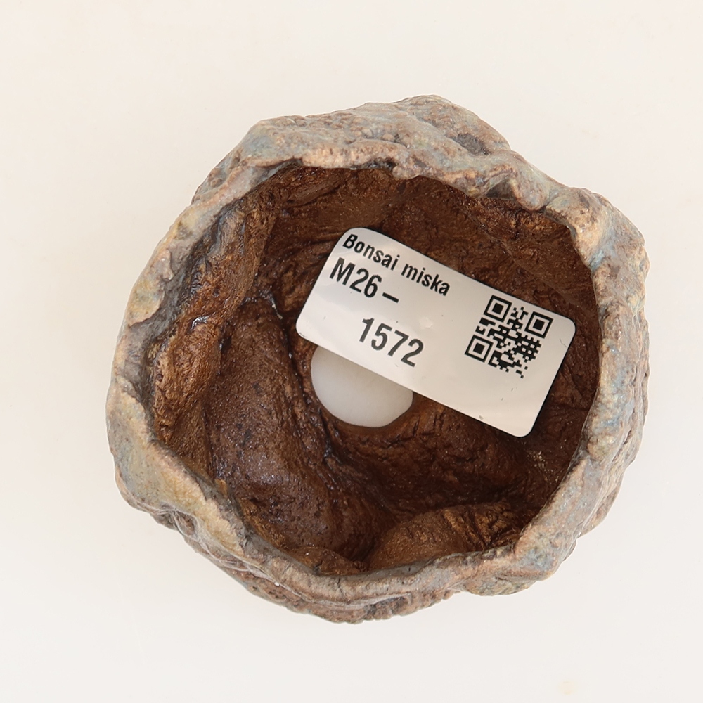 Ceramic Eggshell  5.5 x 5.5 x 6 cm, blue