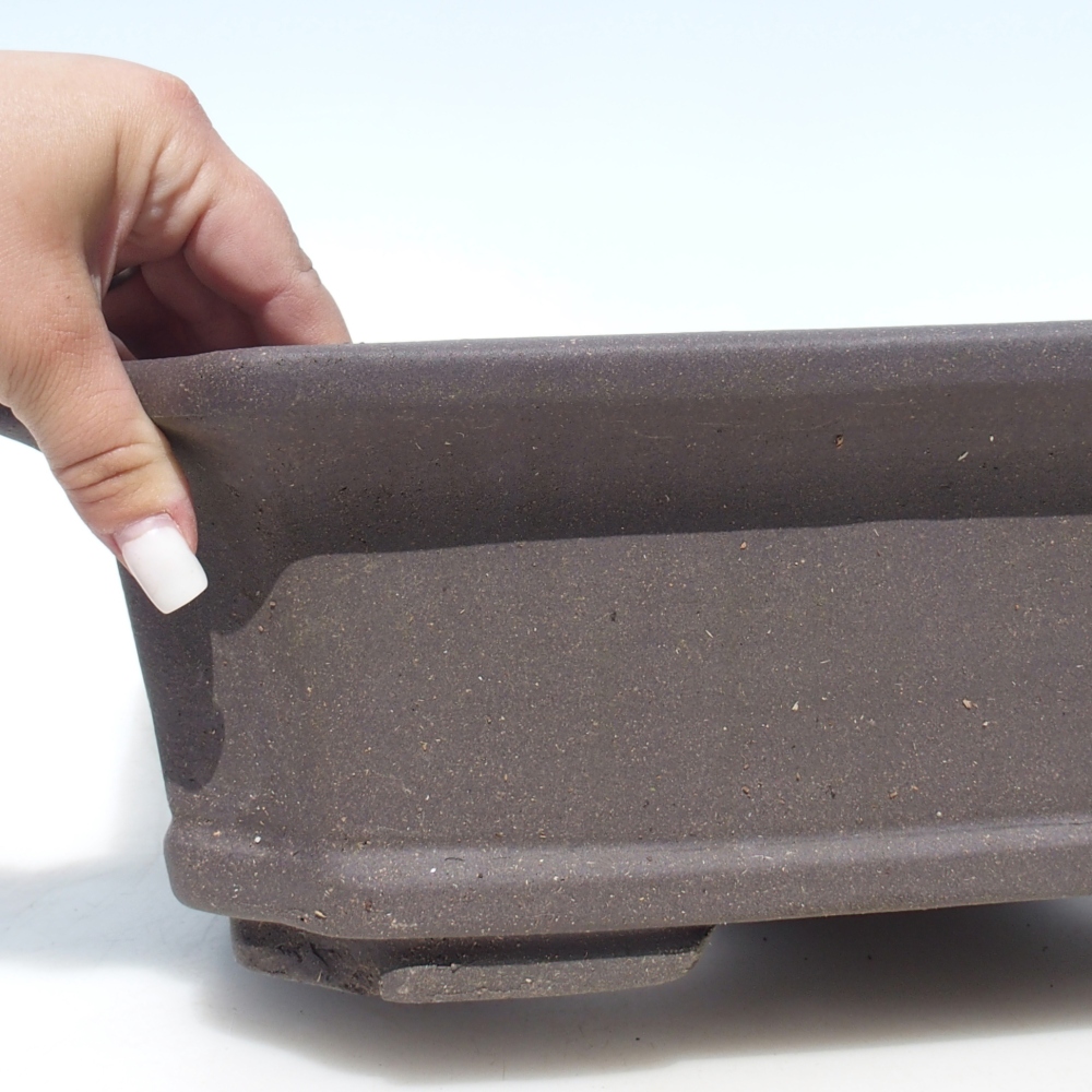 Bonsai bowl 40 x 30 x 12 cm - brown