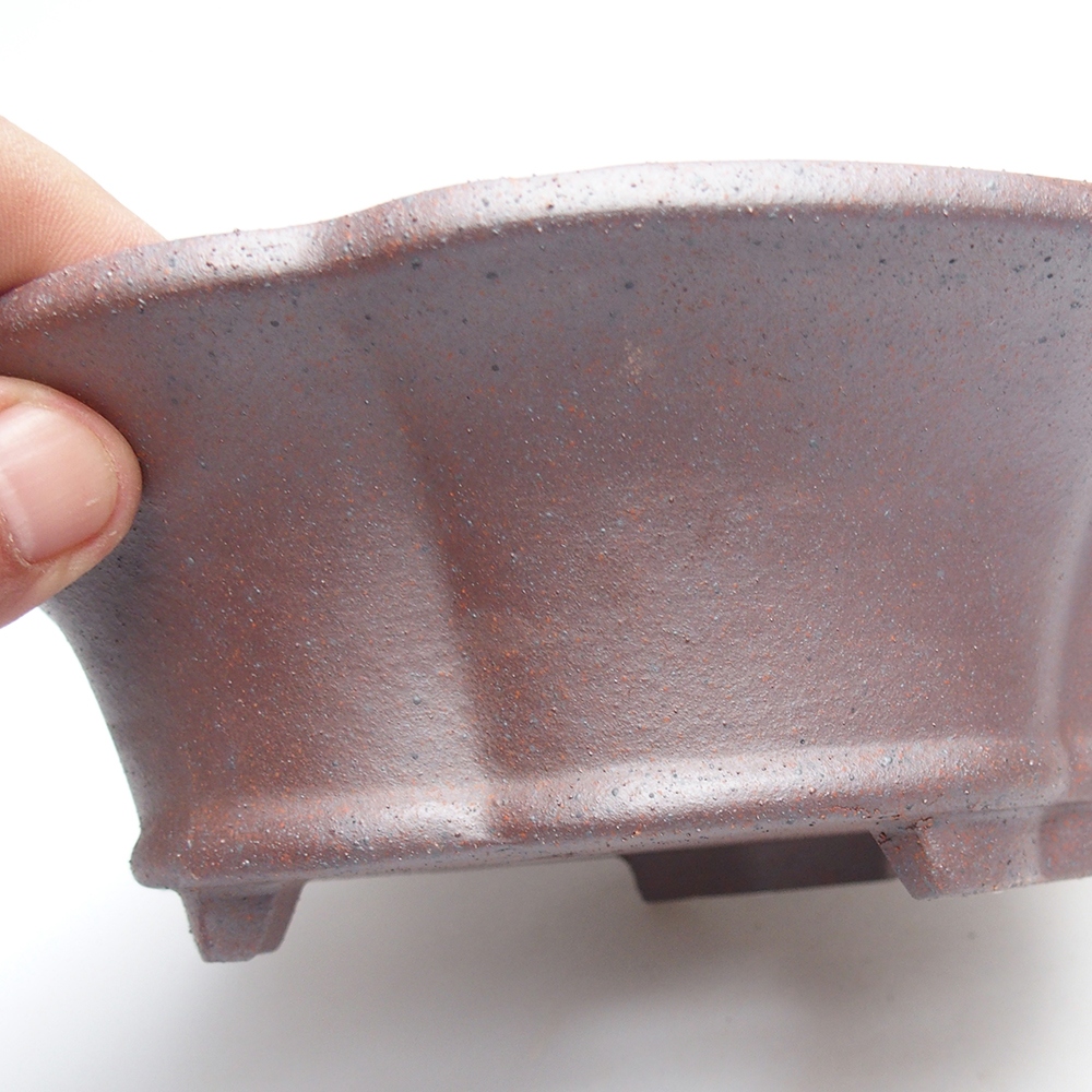 Bowl 20 x 20 x 6,5 cm brown