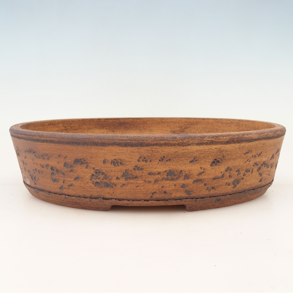 Bonsai bowl 32 x 25 x 7,5 cm , colour brown