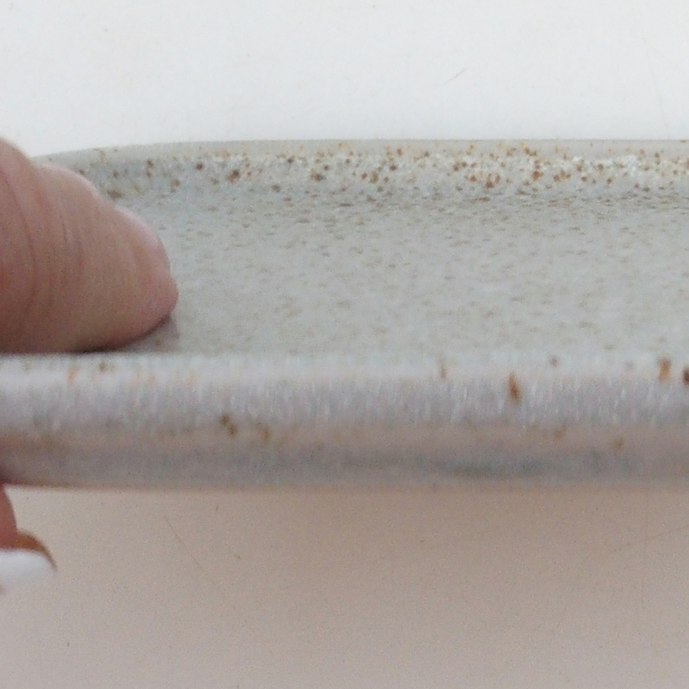 Ceramic bowl H38 -12 x 11 x 1 cm - beige