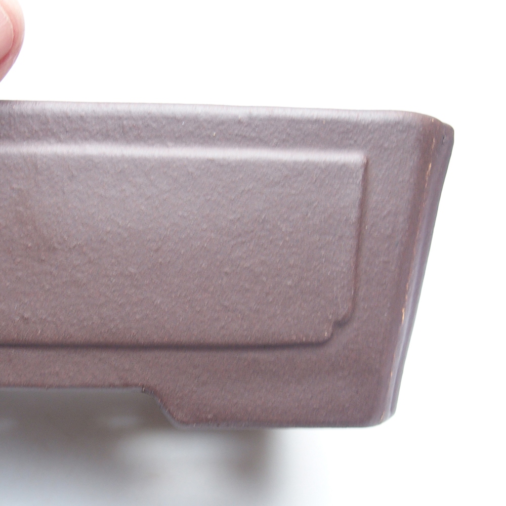 Bowl 19 x 14 x 6,5 cm brown