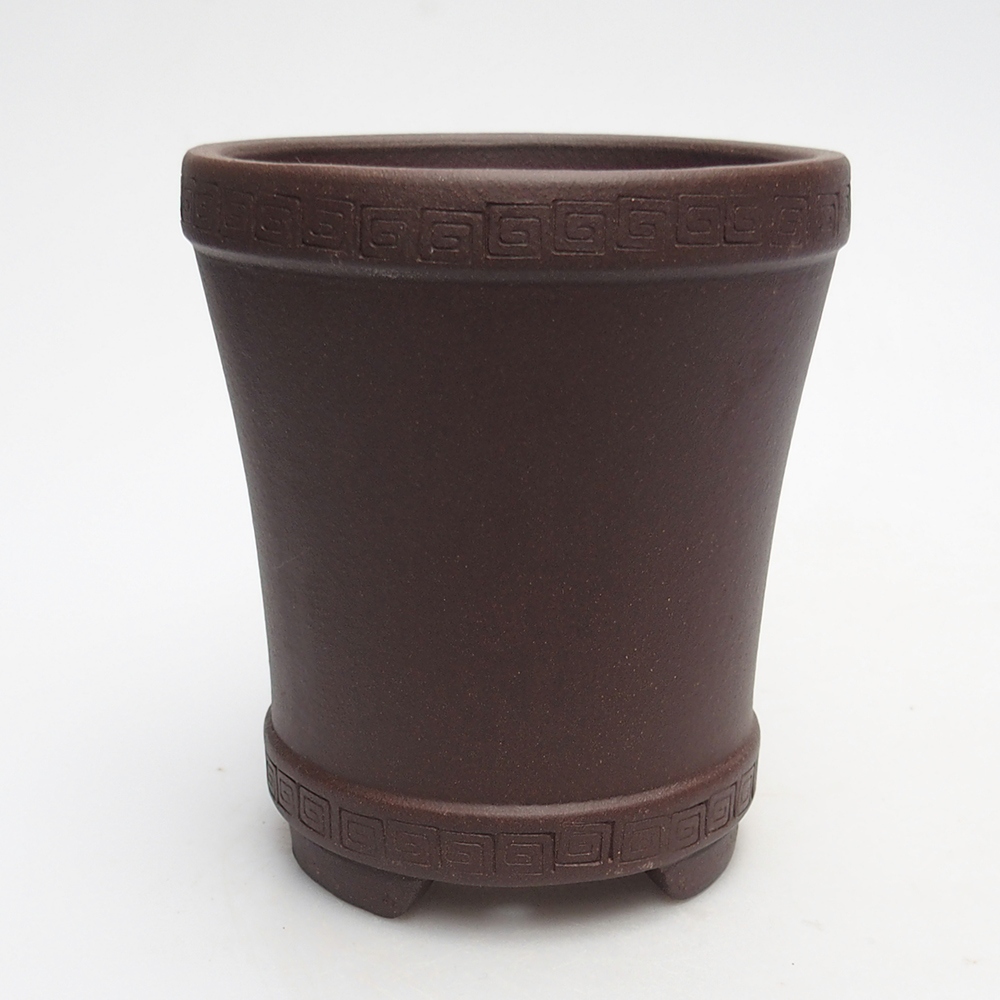 Bowl 11 x 11 x 12 cm brown