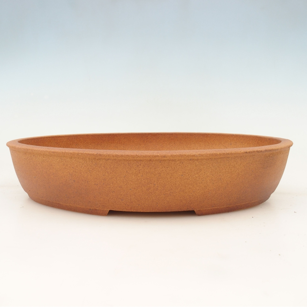 Bonsai bowl 39 x 32 x 7,5 cm , colour brown