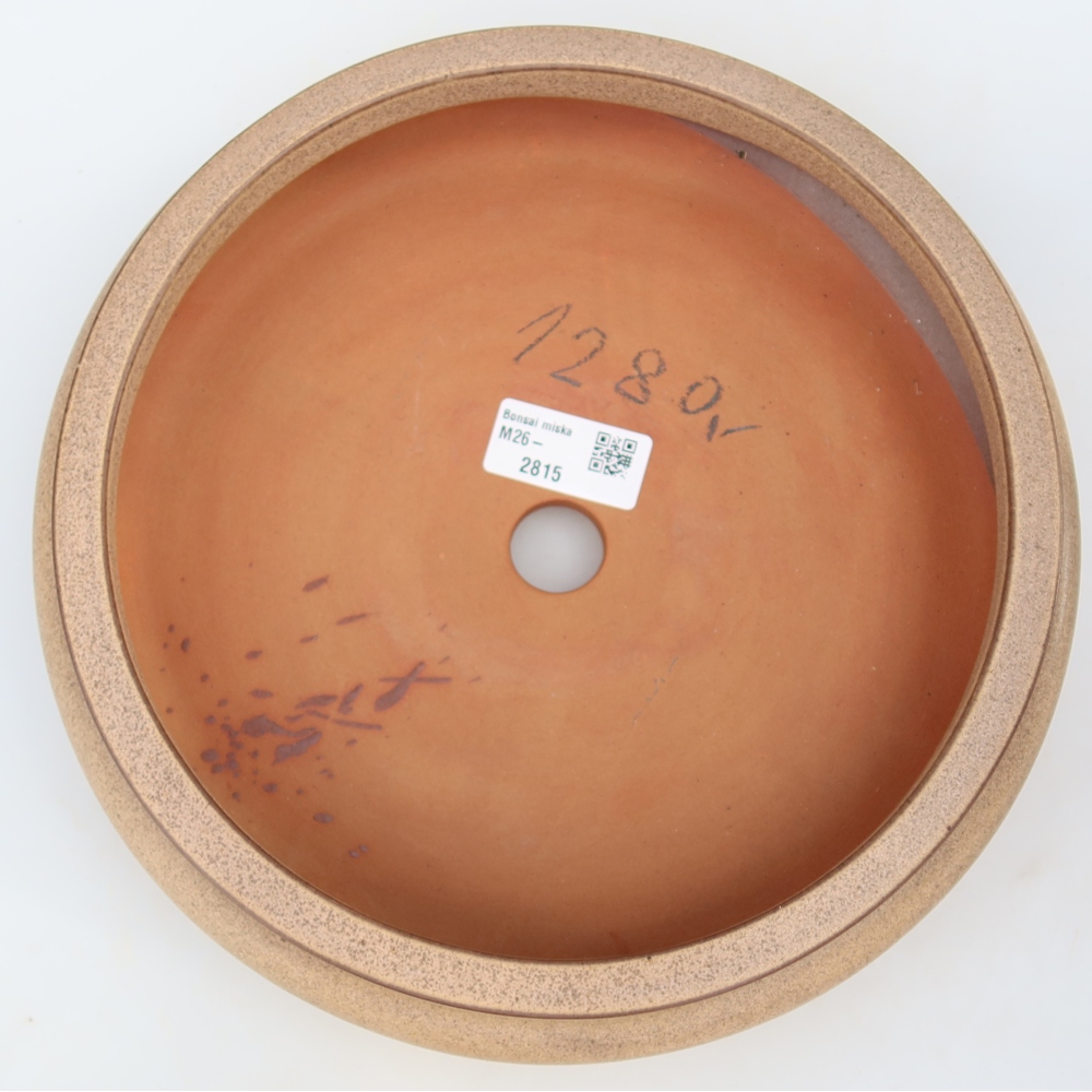 Ceramic Bowl  23 x 23 x 7 cm, beige
