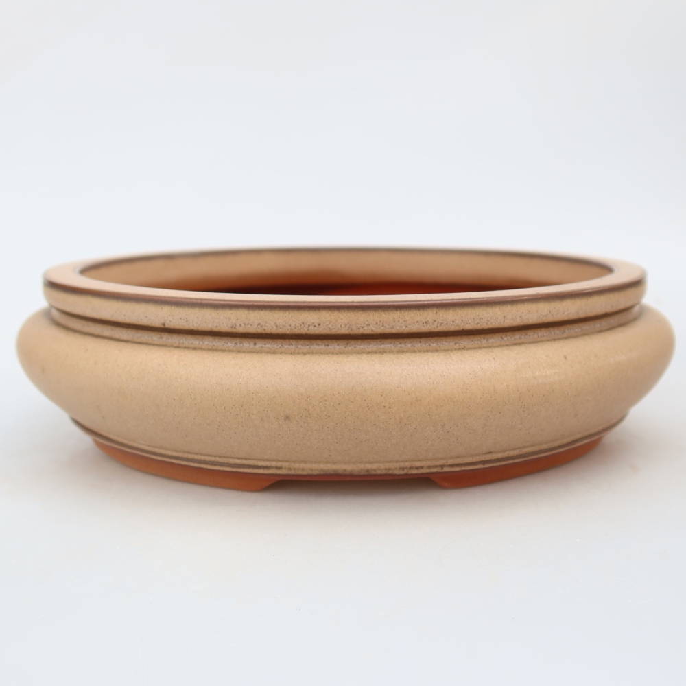 Ceramic Bowl  23 x 23 x 7 cm, beige