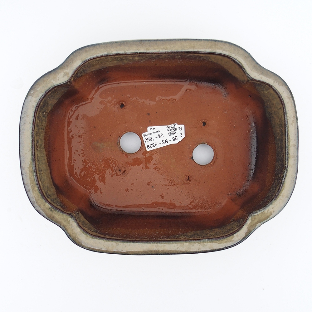 Bowl 26 x 20 x 8,5 cm grey-beige