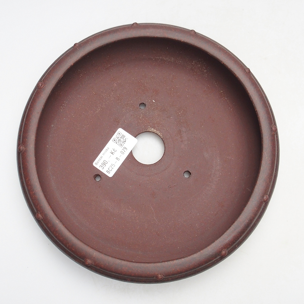 Bowl 22 x 22 x 5 cm brown-red