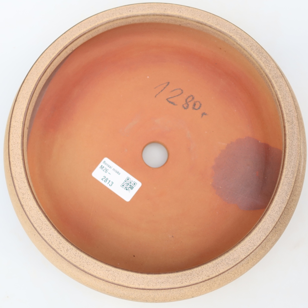 Ceramic Bowl  23 x 23 x 7 cm, beige